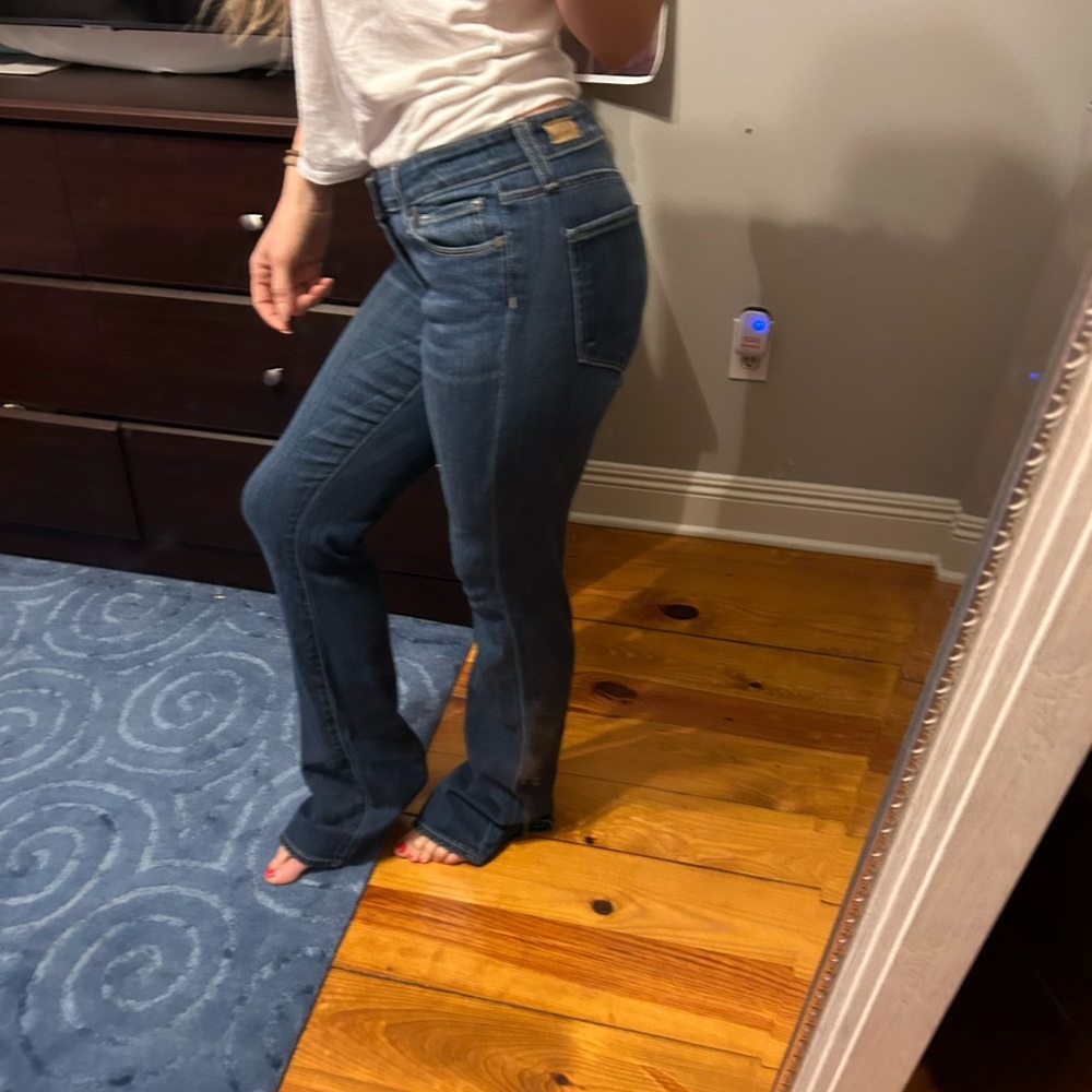 Paige bootcut size 27 low rise jean - Picture 5 of 8